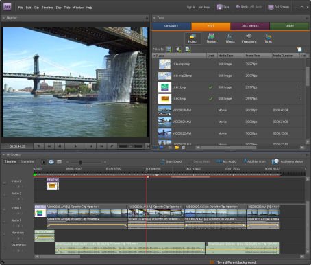 what is adobe premiere elements restore workspace -pro